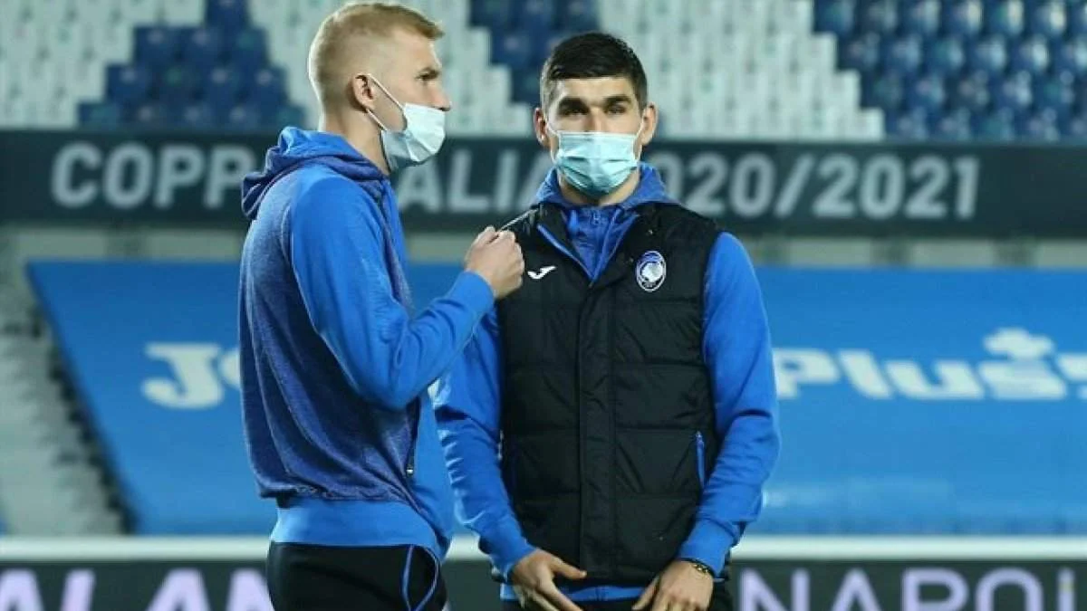 Віктор Коваленко та Руслан Маліновський / Twitter Аталанти