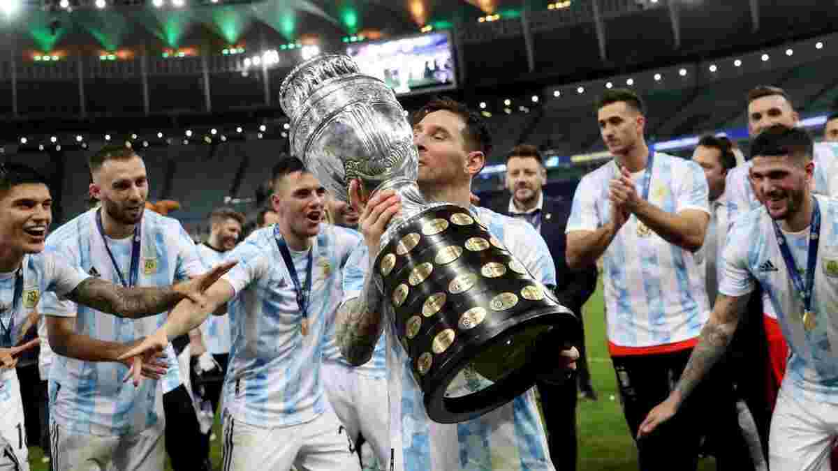 Аргентина розкішно підтримала Мессі перед фіналом Копа Амеріка – 70-метровий Лео височів над рідним містом