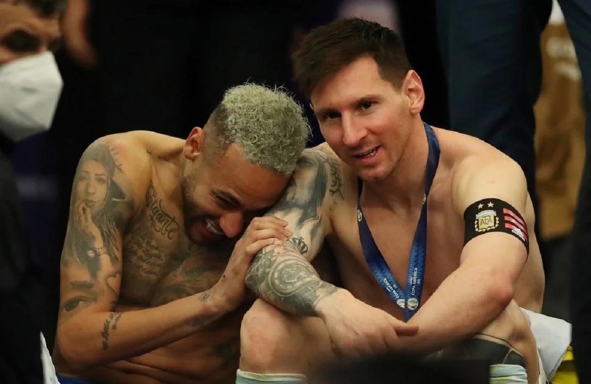 Неймар и Месси / Фото из соцсетей