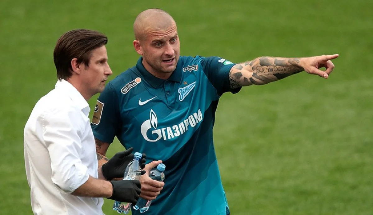 Ярослав Ракицкий (справа) / ФК Зенит