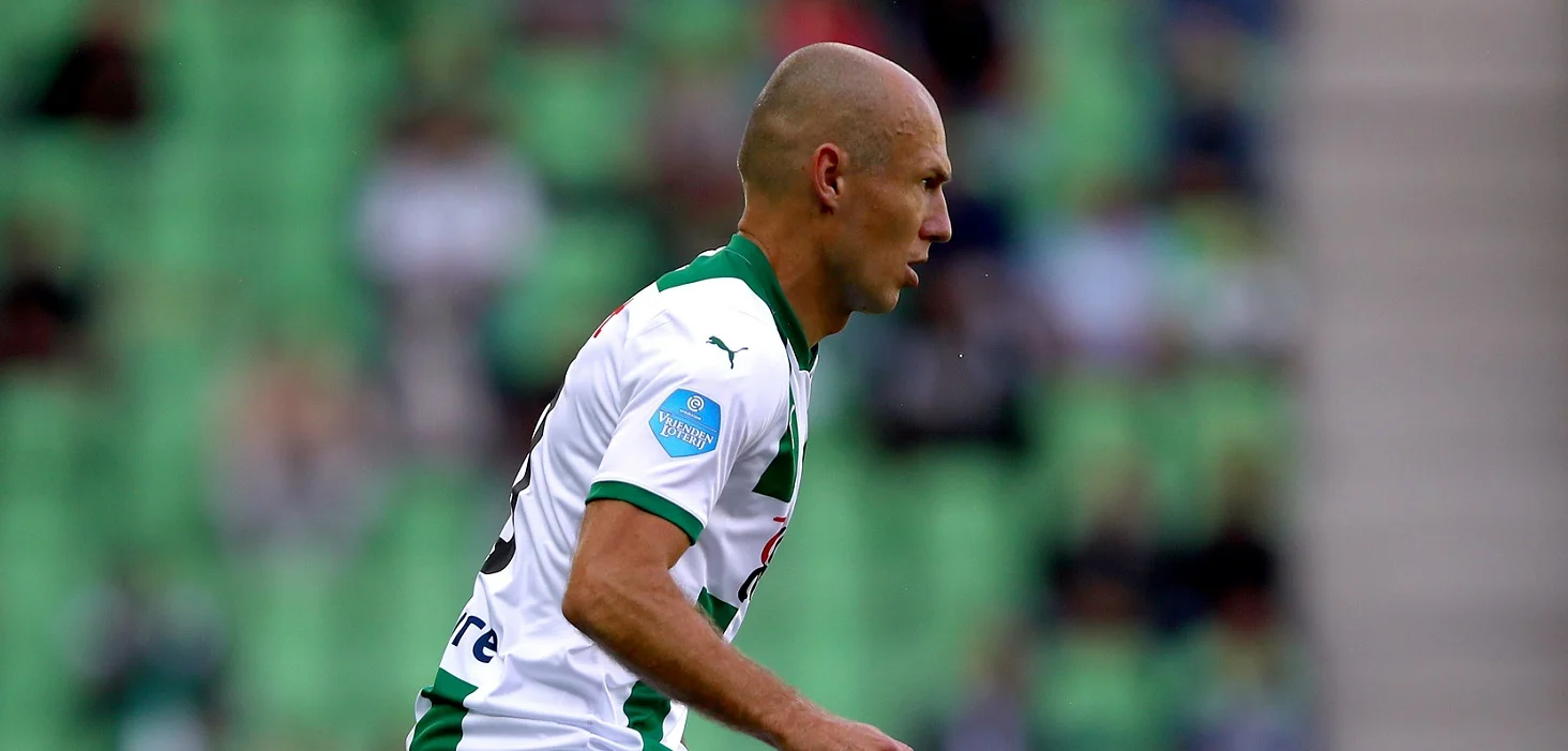 Ар'єн Роббен / Сайт Гронінгена