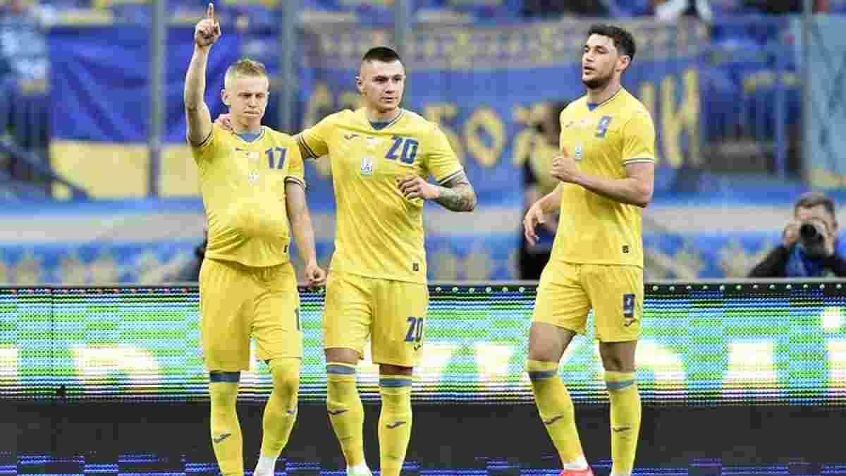 Зінченко, Яремчук та ще 3 гравці збірної України подорожчали за версією Transfermarkt – лідер залишився незмінним