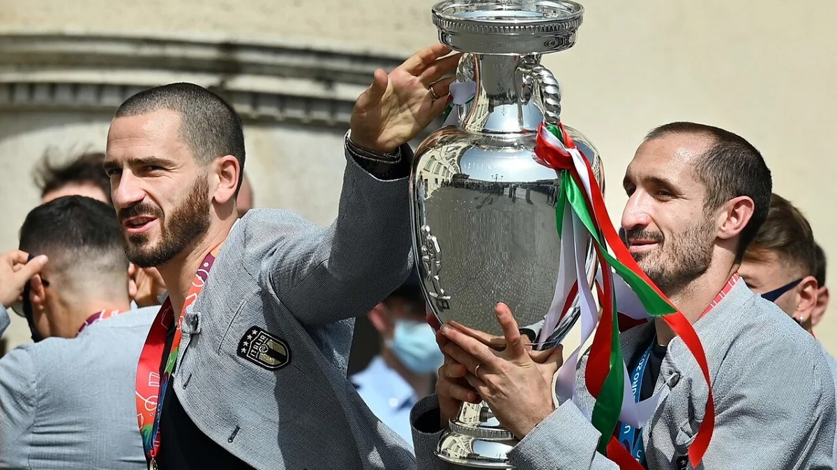 Леонардо Бонуччи и Джорджо Кьеллини / Roma Press