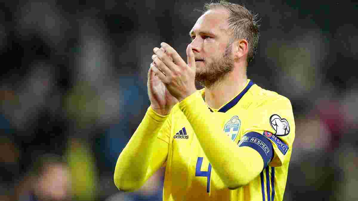 Захисник збірної Швеції оголосив про завершення кар'єри