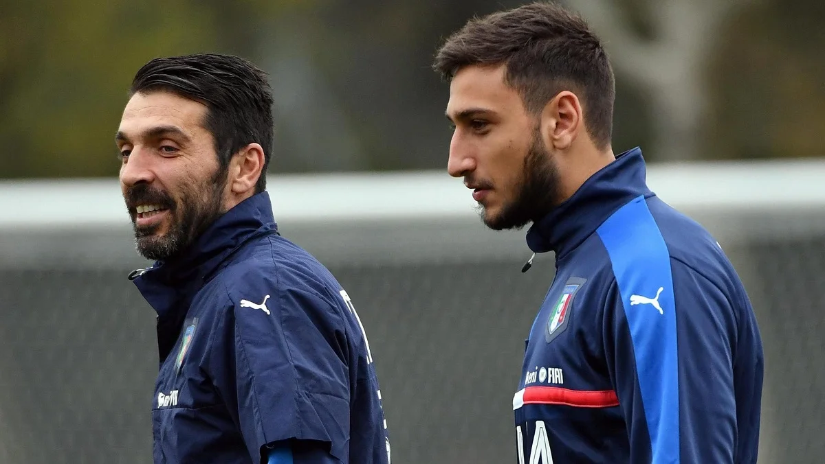 Буффон та Доннарумма / фото із соцмереж