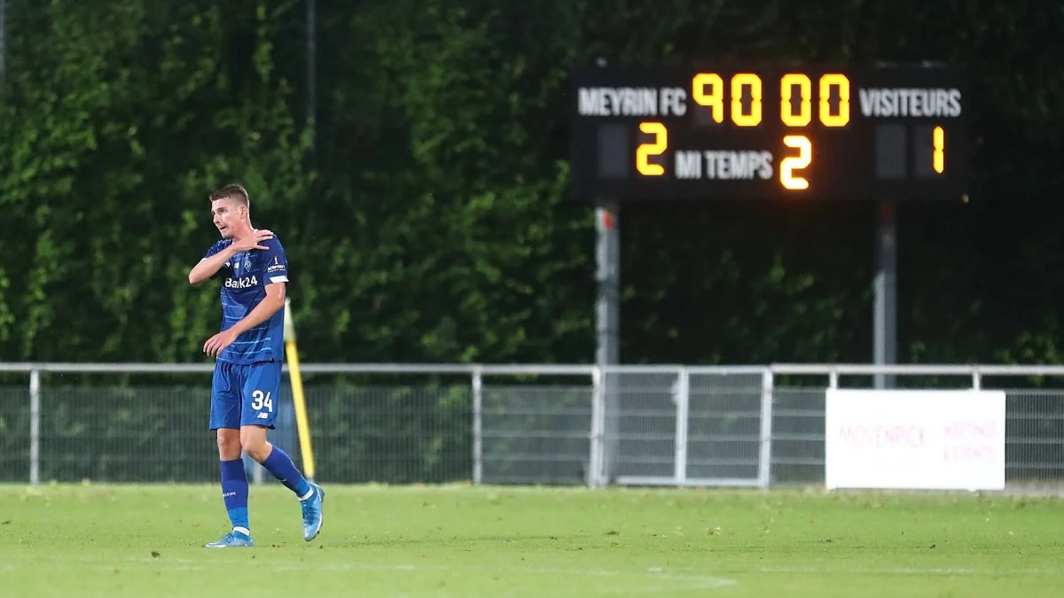 Александр Сирота после спарринга киевлян / Facebook Динамо