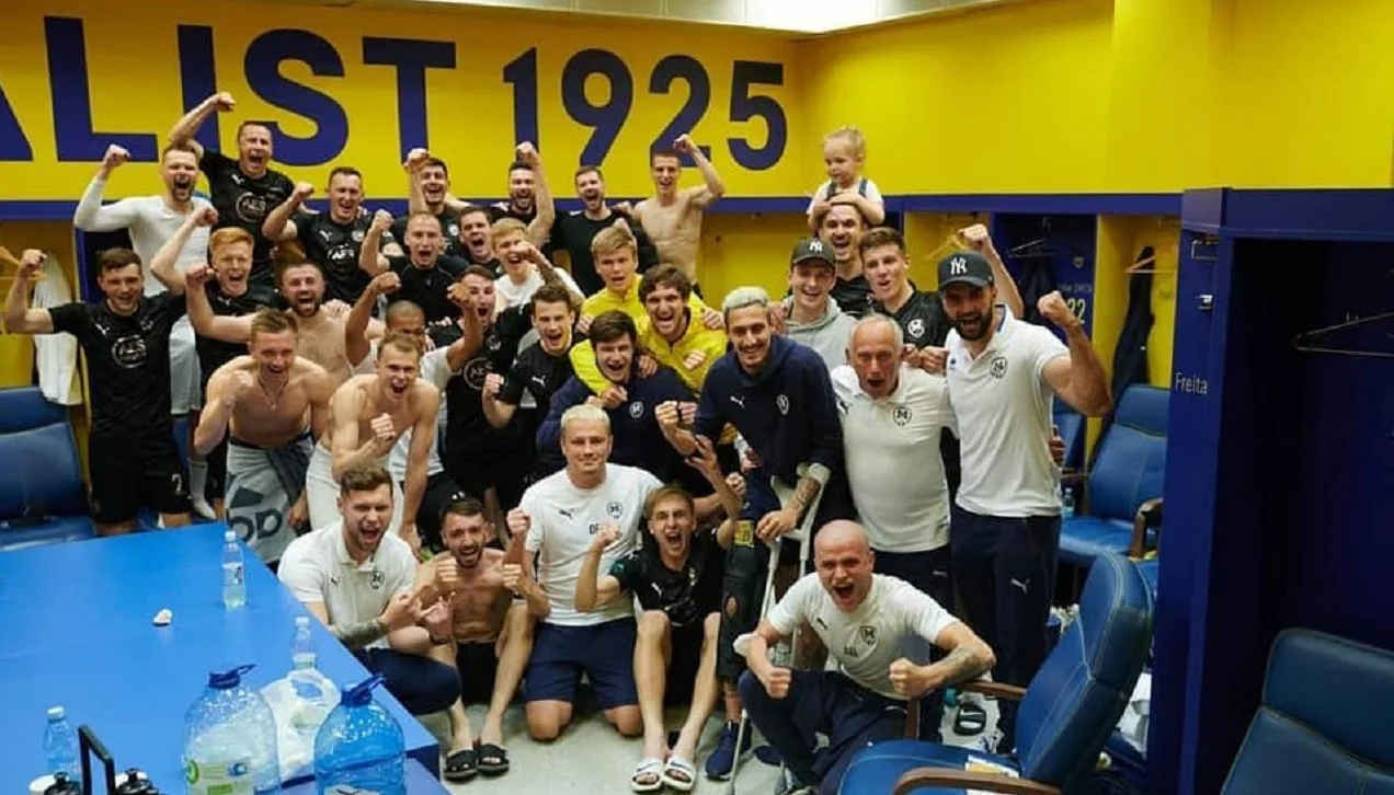 Раздевалка Металлиста 1925 / Пресс-служба клуба