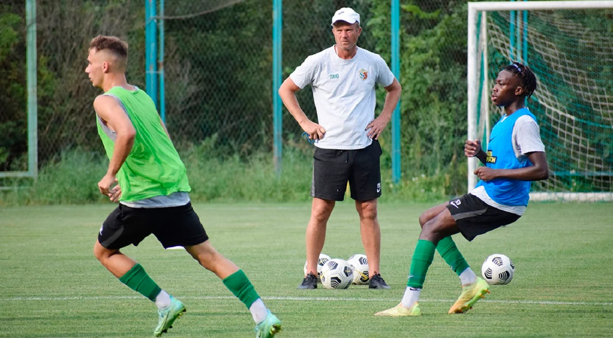 Тренировка Ворсклы / Сайт клуба