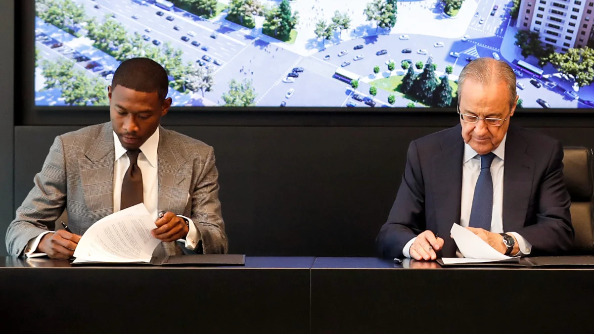 Алаба и Перес / ФК Реал Мадрид