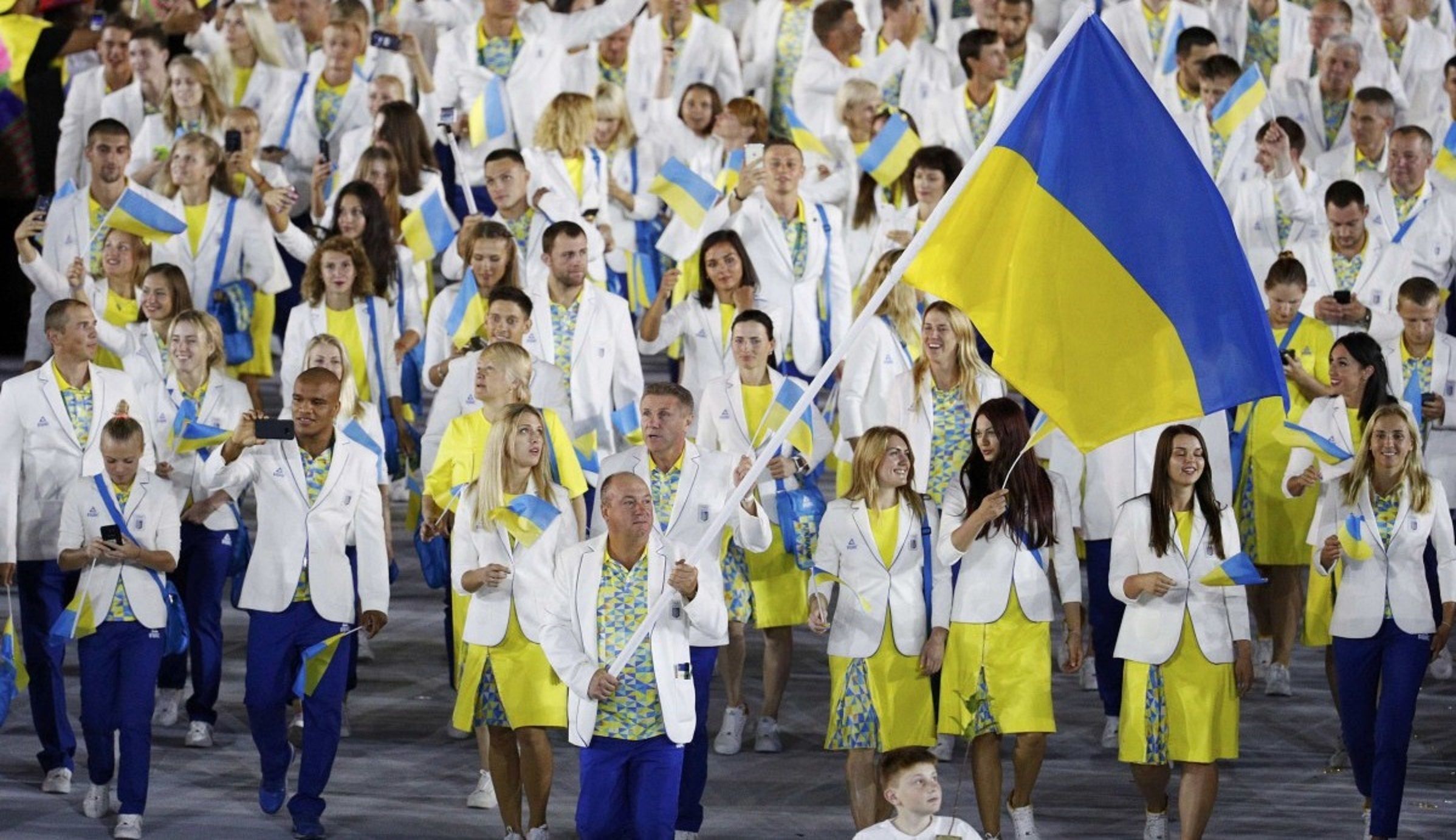 Украинские олимпийцы / Фото НОК