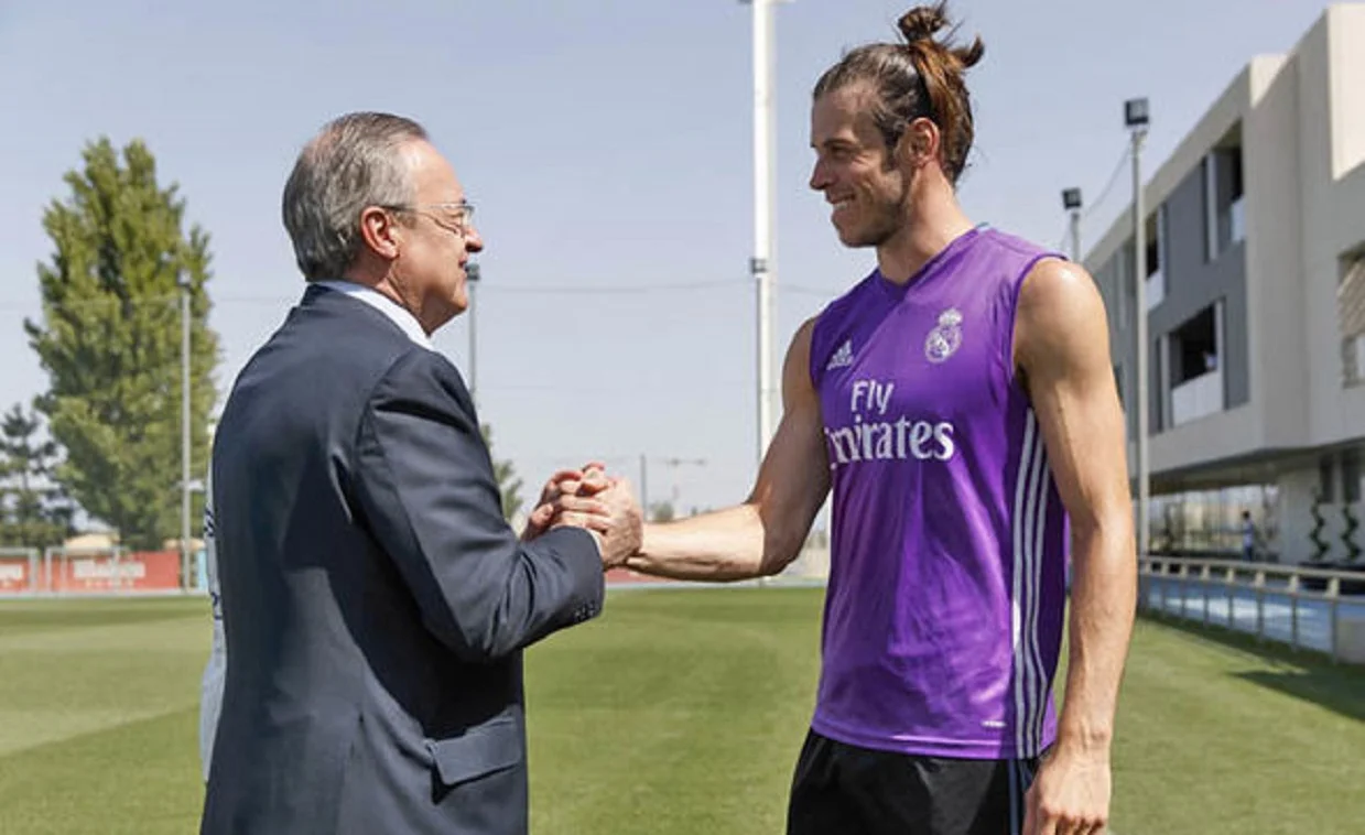 Флорентино Перес и Гарет Бейл / Фото Реал