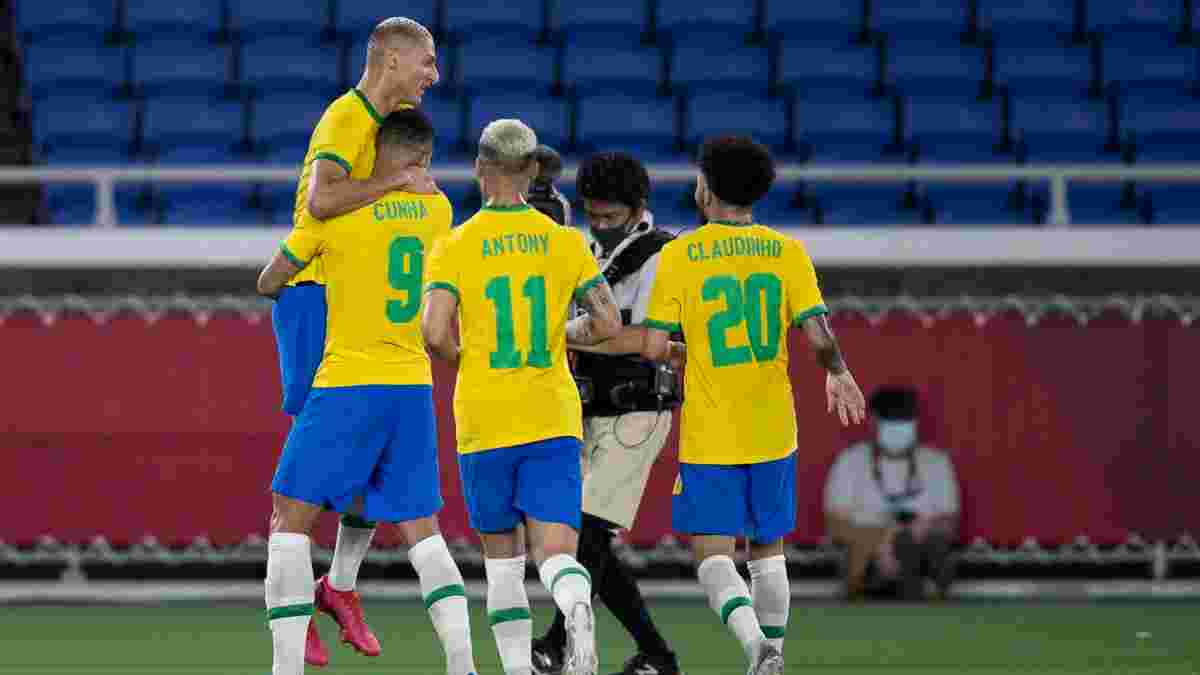 Бразилия – Германия – 4:2 – видео голов и обзор матча Олимпиады-2020