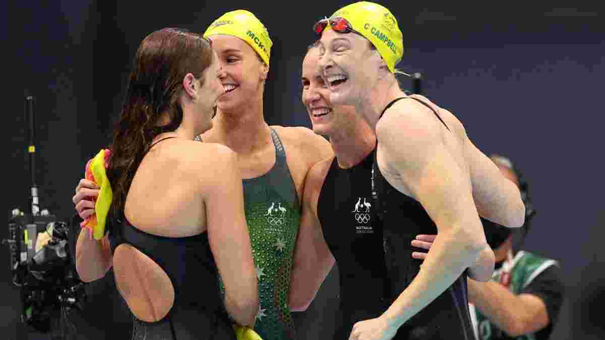 Перший світовий рекорд Олімпіади-2020: австралійці вкотре стали авторами історичного досягнення