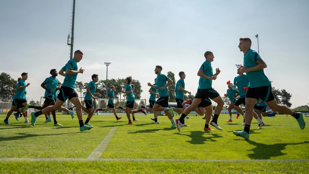 Тренировка Интера / Twitter клуба