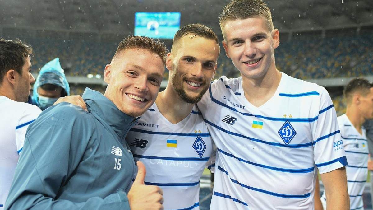 Игроки Динамо / фото: ФК Динамо Киев