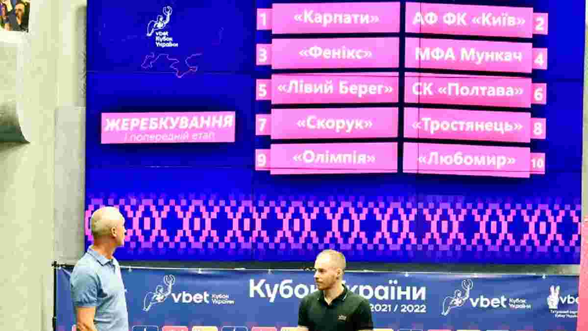 Кубок Украины: утверждены время и места проведения матчей первого предварительного этапа