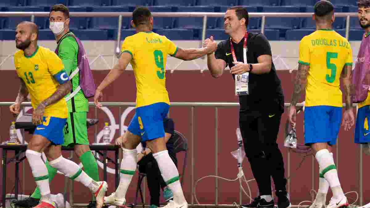 Гол на вес полуфинала Олимпиады в видеообзоре матча Бразилия – Египет