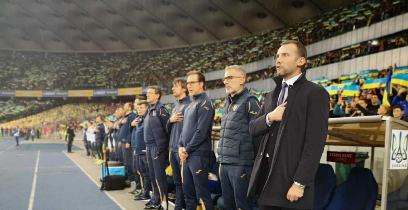 Шевченко і Ко зробили свою справу / Фото УАФ