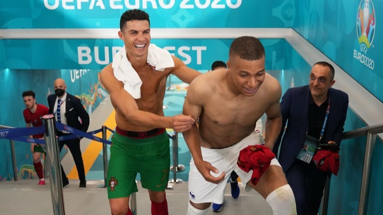 Роналду и Мбаппе / твиттер Евро-2020