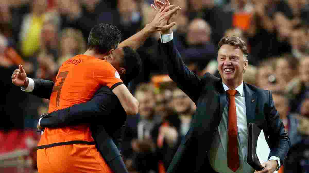 Ван Гал в третий раз возглавил сборную Нидерландов