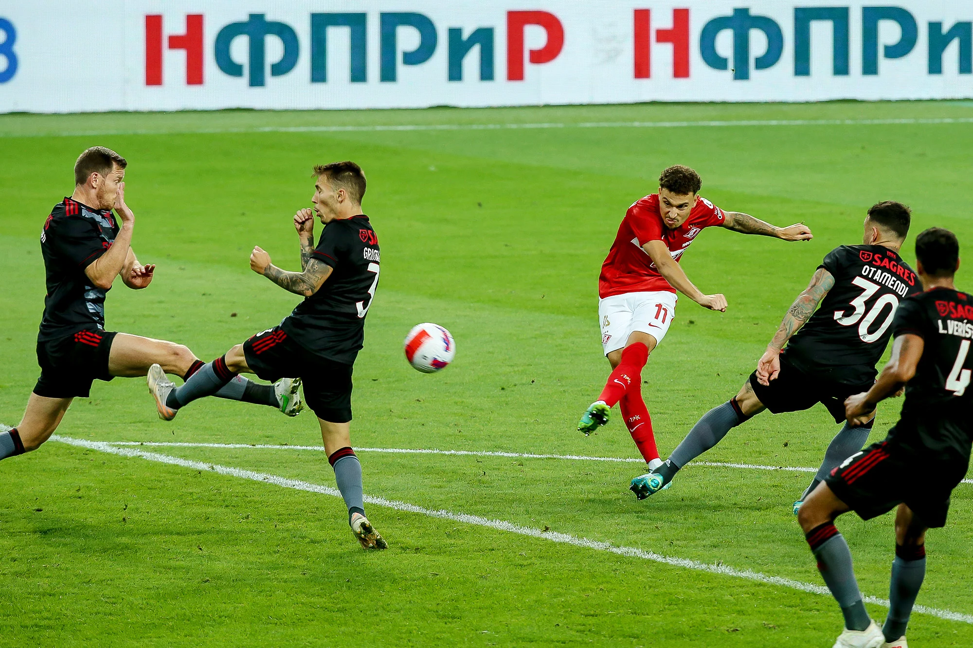 Спартак – Бенфика – видео голов и обзор матча