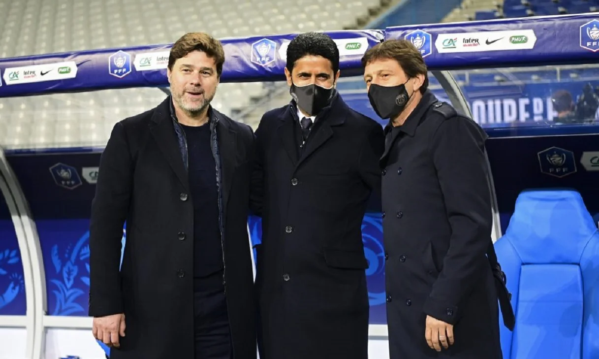 Почеттино, Аль-Хелайфи и Леонардо / Сайт ПСЖ