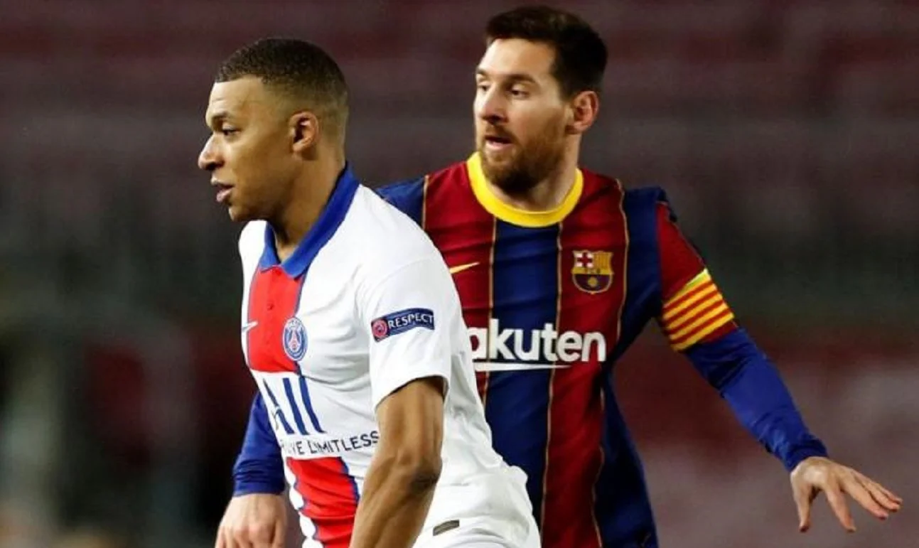 Килиан Мбаппе и Лионель Месси / Фото Reuters