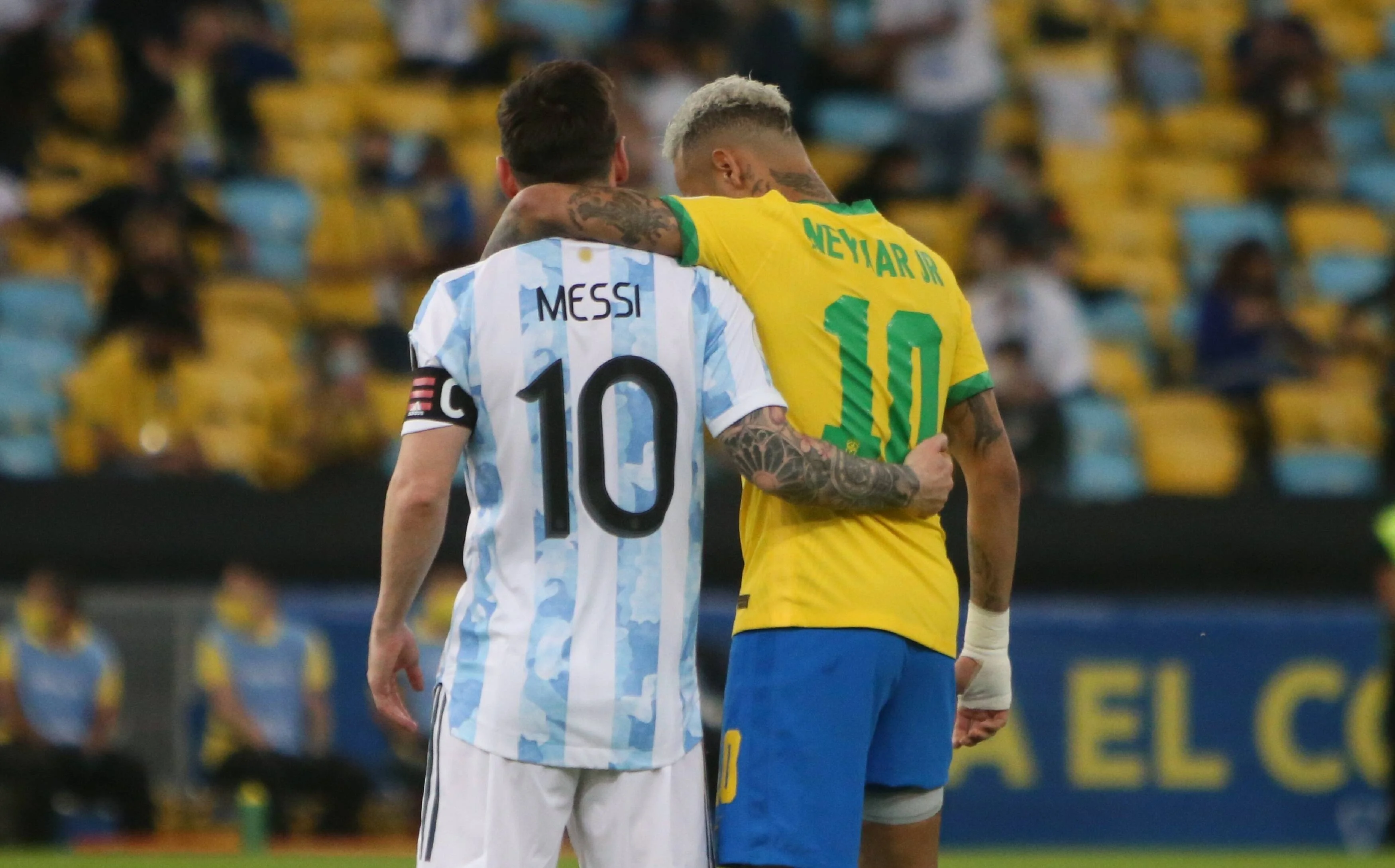 Месси и Неймар / Panoramic