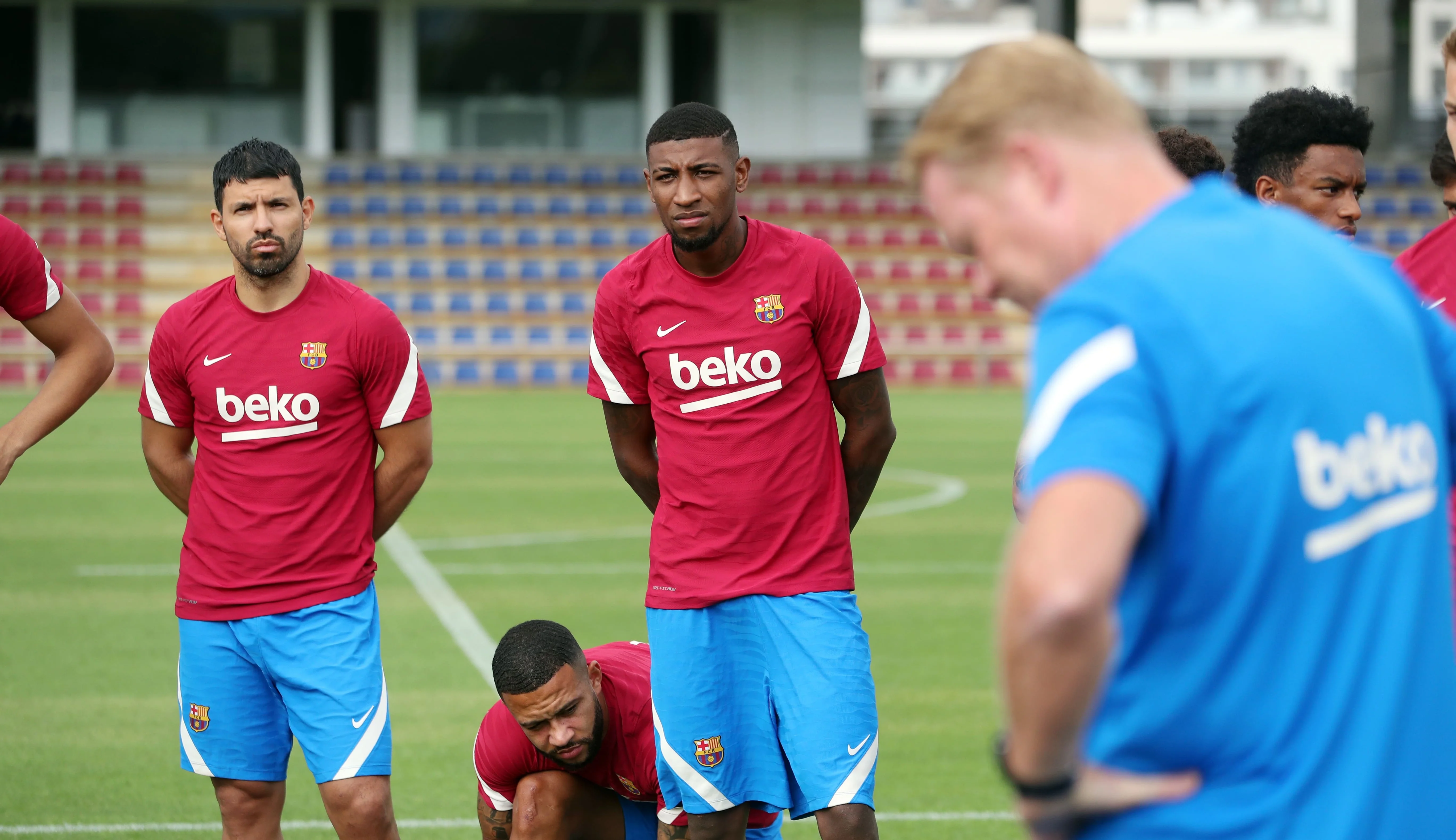 Серхіо Агуеро (крайній ліворуч) / ФК Барселона