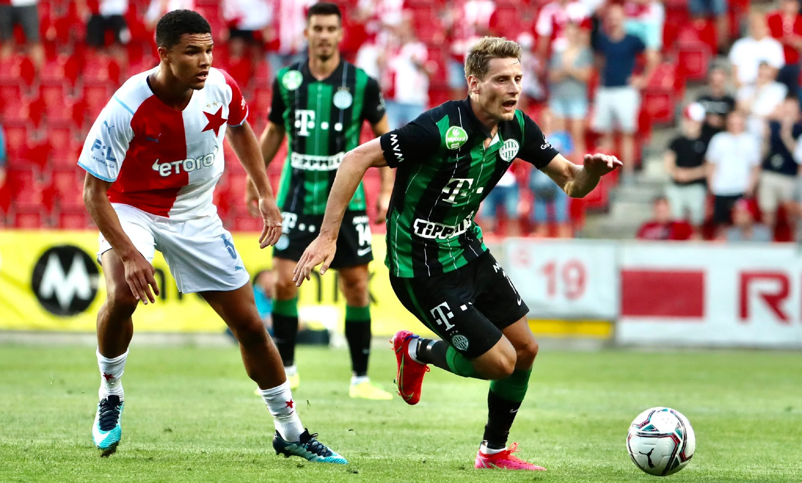 Славія Прага – Ференцварош / Фото Ференцварош