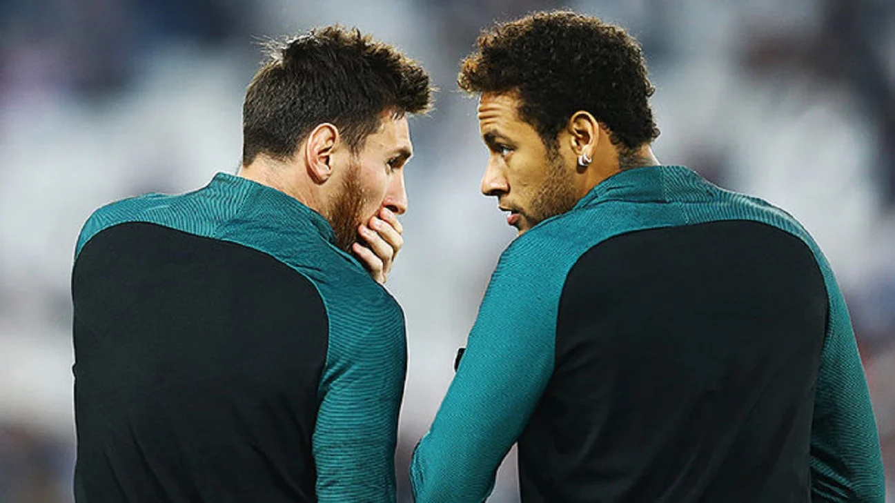 Месси и Неймар / AFP