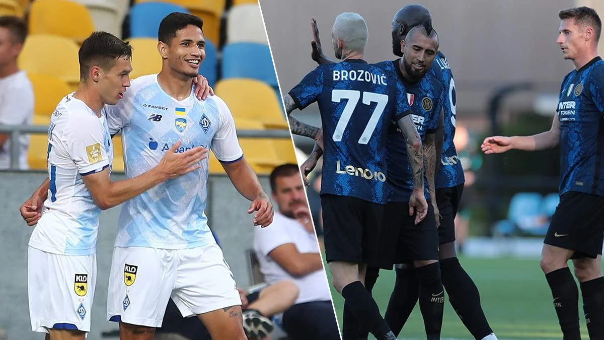 Динамо Киев – Интер Милан: онлайн-видеотрансляция матча 14 августа 2021