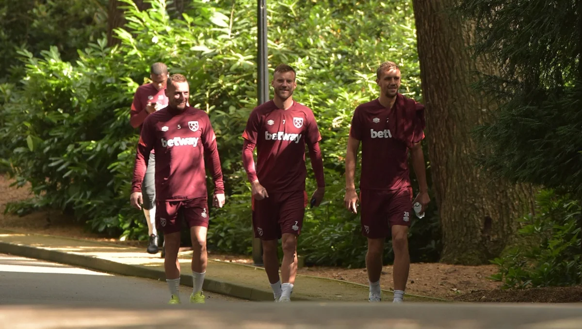 Цоуфал, Ярмоленко и Соучек / Twitter Вест Хема