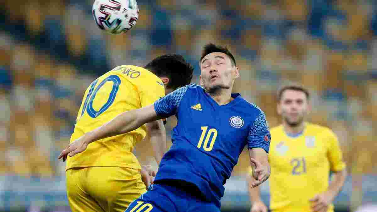 Казахстан – Україна: поєдинок кваліфікації ЧС-2022 можуть перенести