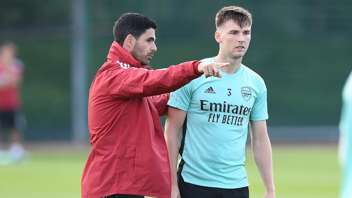 Мікель Артета й Кіран Тірні / Twitter Арсенала