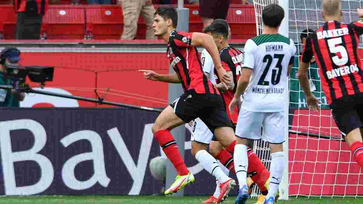 Леверкузенський погром у відеоогляді матчу Байєр – Борусія М – 4:0