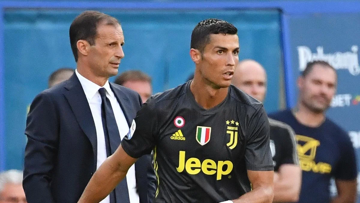 Роналду и Аллегри / фото: Ювентус