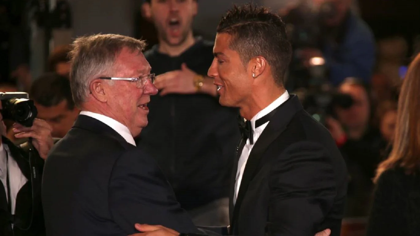 Алекс Фергюсон и Криштиану Роналду / Фото ESPN