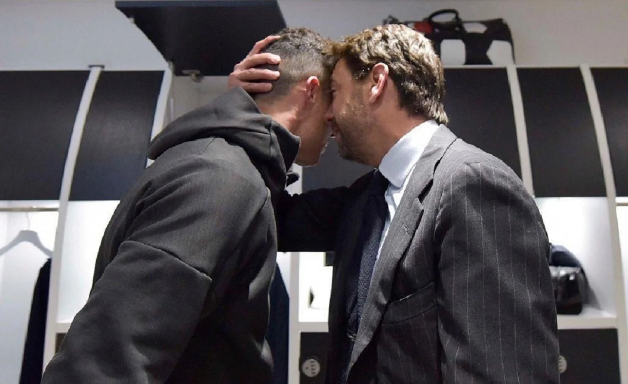 Кріштіану Роналду та Андреа Аньєллі / Фото Ювентус