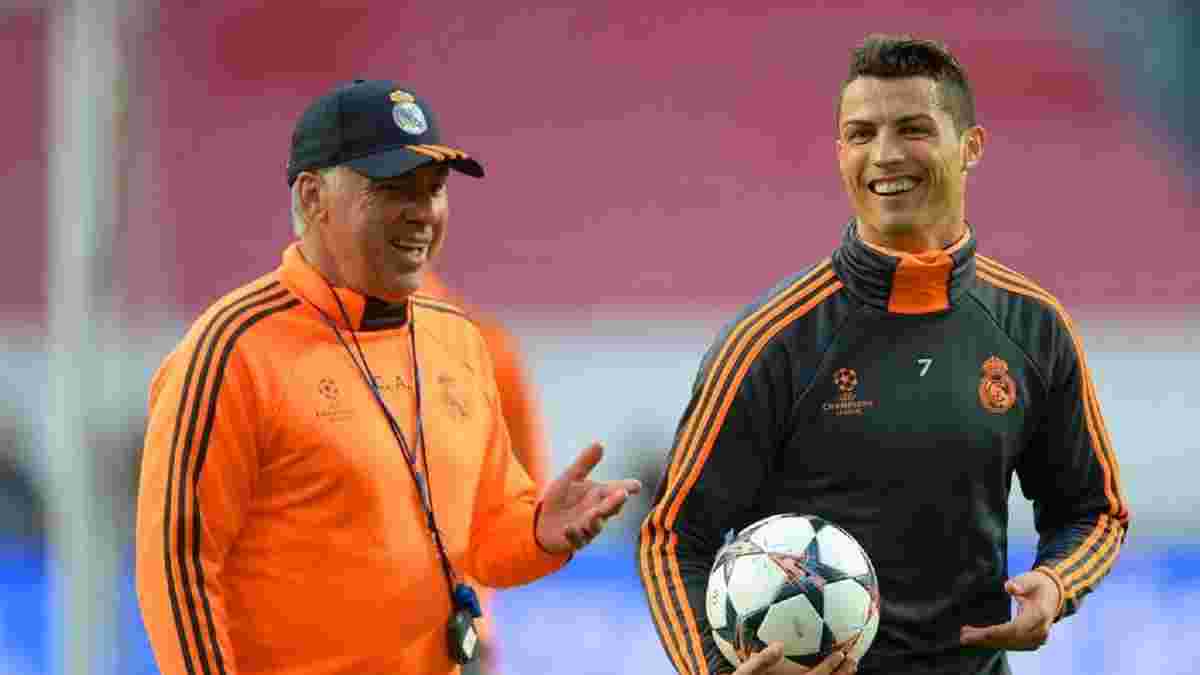Анчелотті відреагував на перехід Роналду в МЮ – тренеру Реала приписували інтерес до португальця