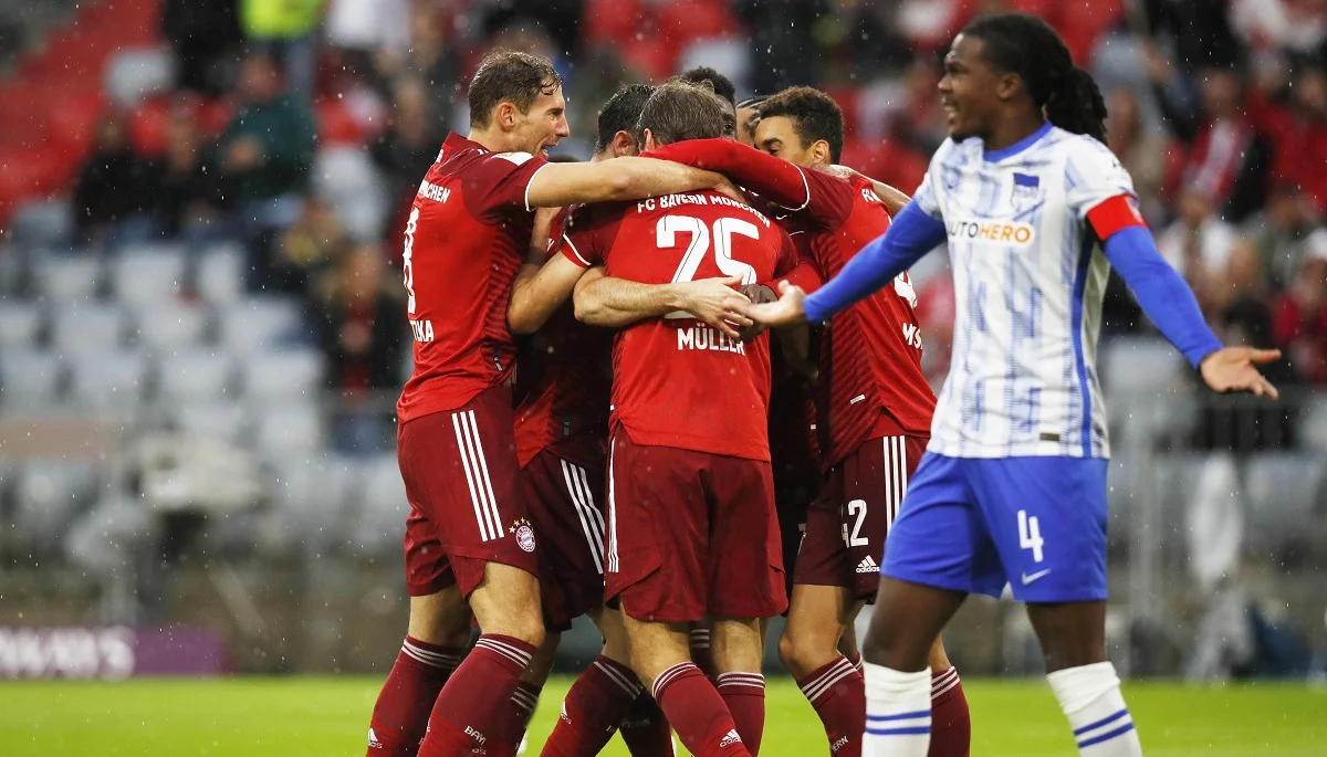 Бавария – Герта – 5:0 / Твиттер ФК Бавария