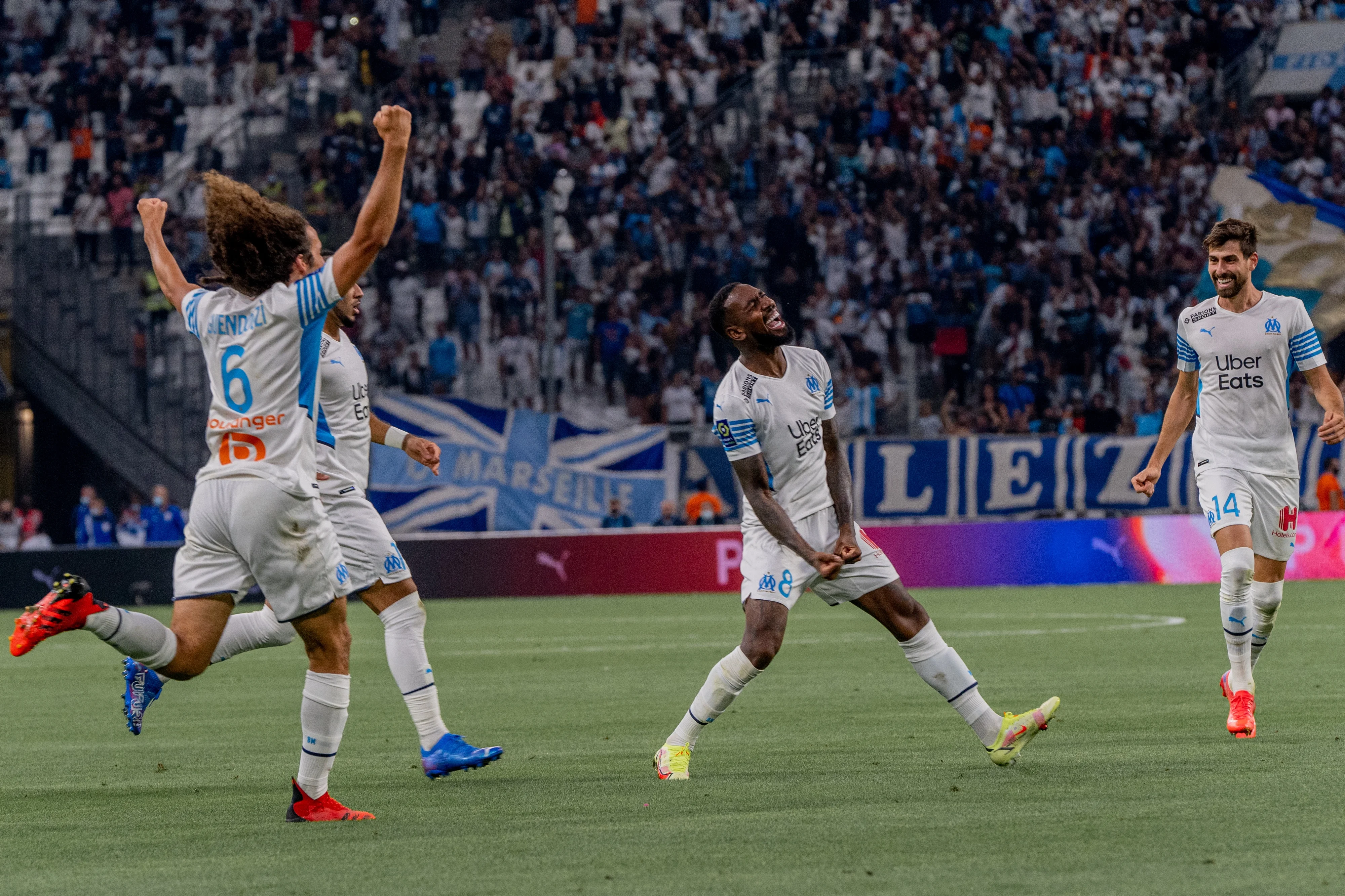 Радость игроков Марселя / фото: ФК Марсель
