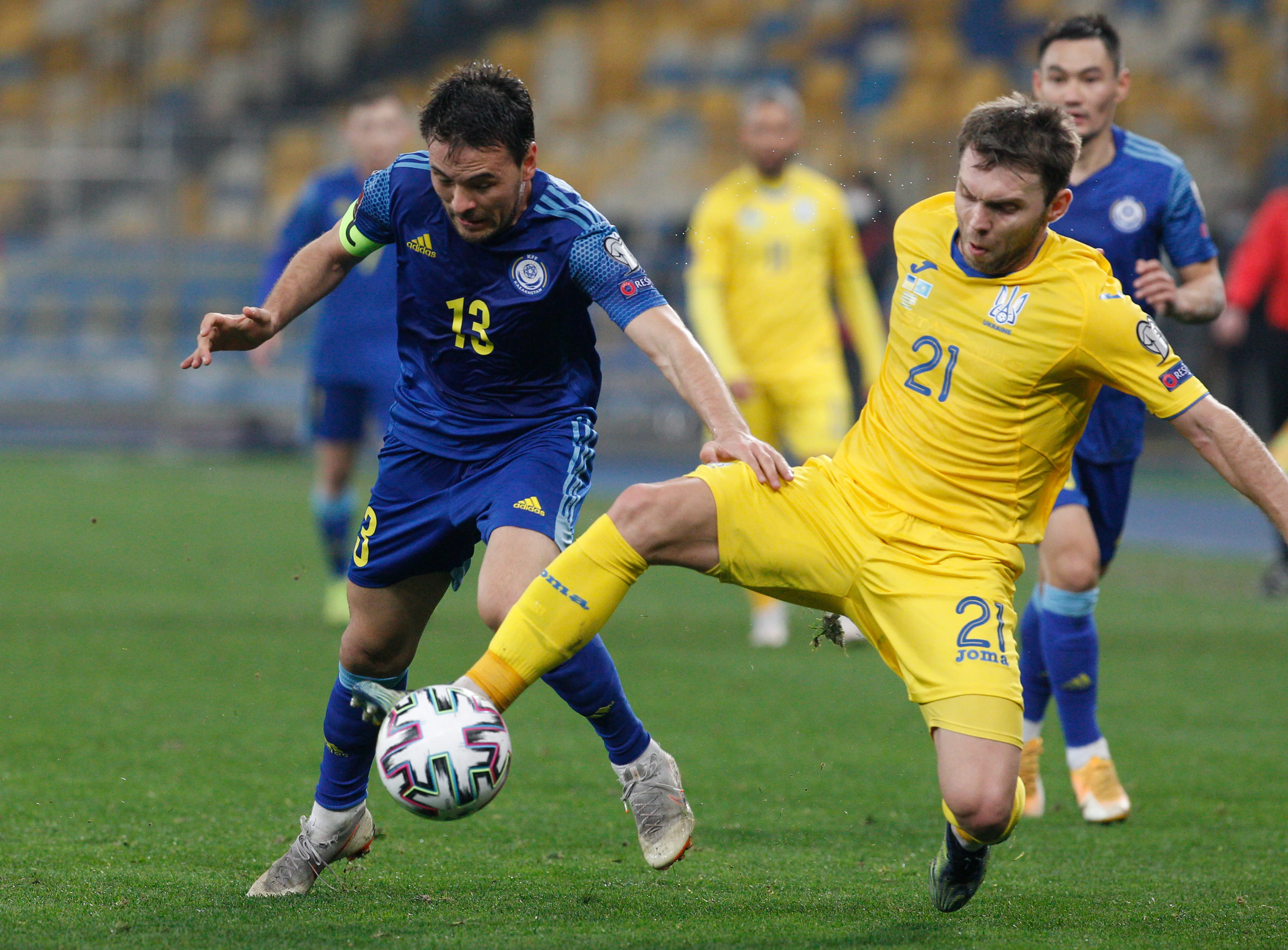 Казахстан – Украина: онлайн-трансляция матча 1 сентября 2021 года – отборм ЧМ-2022