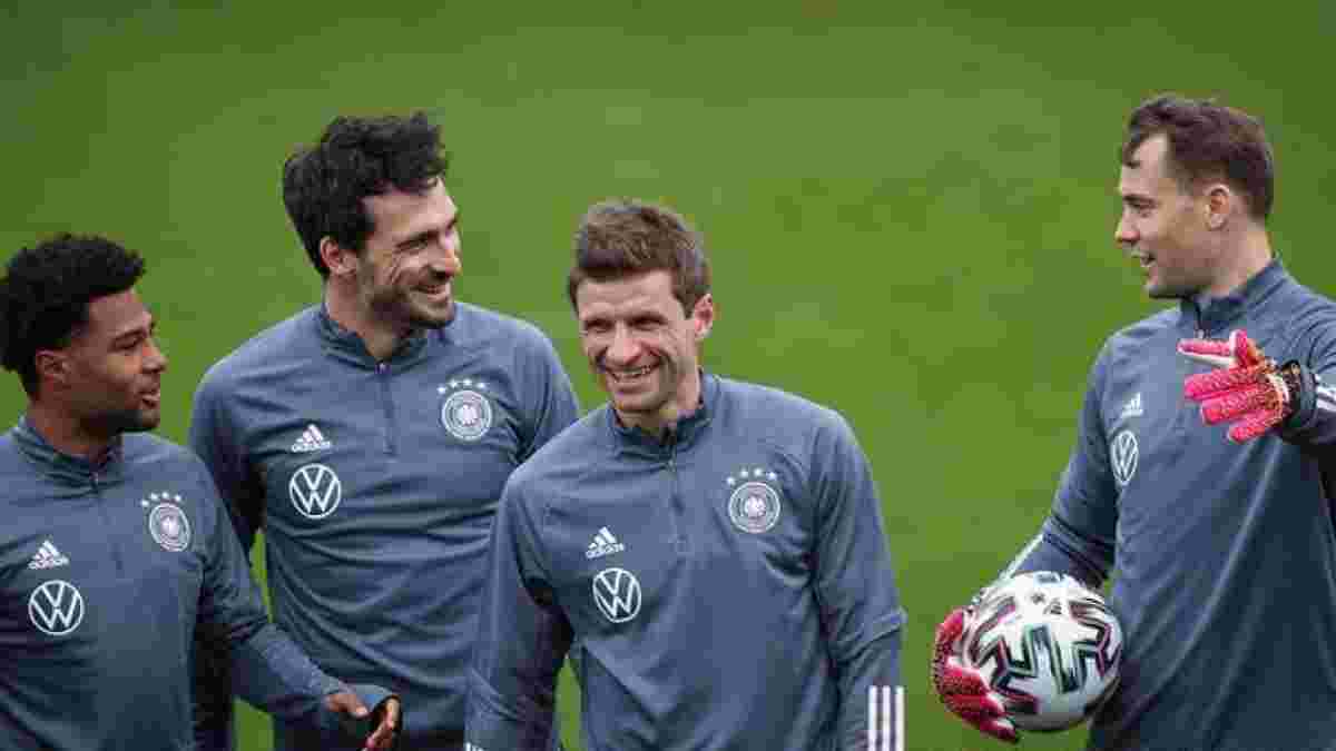Нойер и Мюллер не помогут сборной Германии в матче отбора к ЧМ-2022