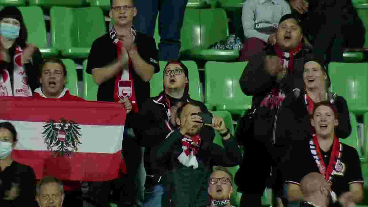 Молдова – Австрія: старт матчу затримали на півгодини через появу дрона на стадіоні