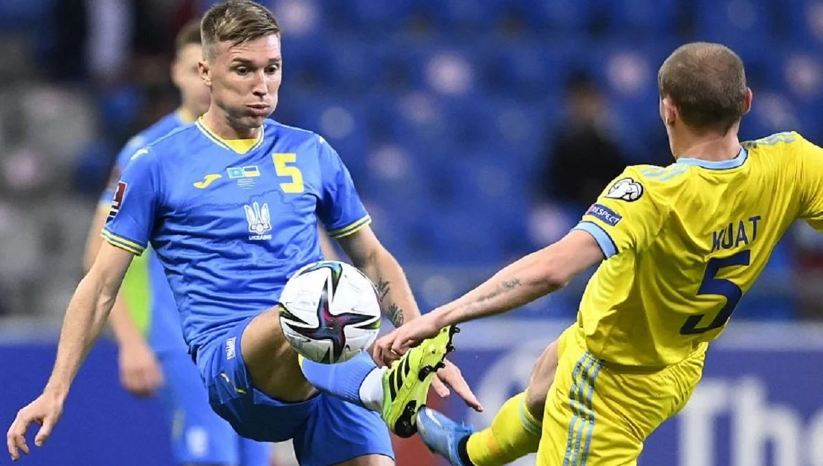 Казахстан – Україна – 2:2 / Фото П. Кубанова