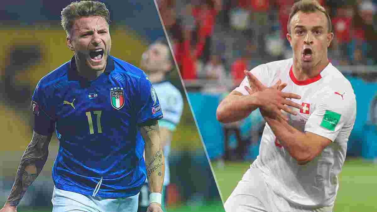 Швейцарія – Італія: онлайн-трансляція матчу відбору ЧС-2022