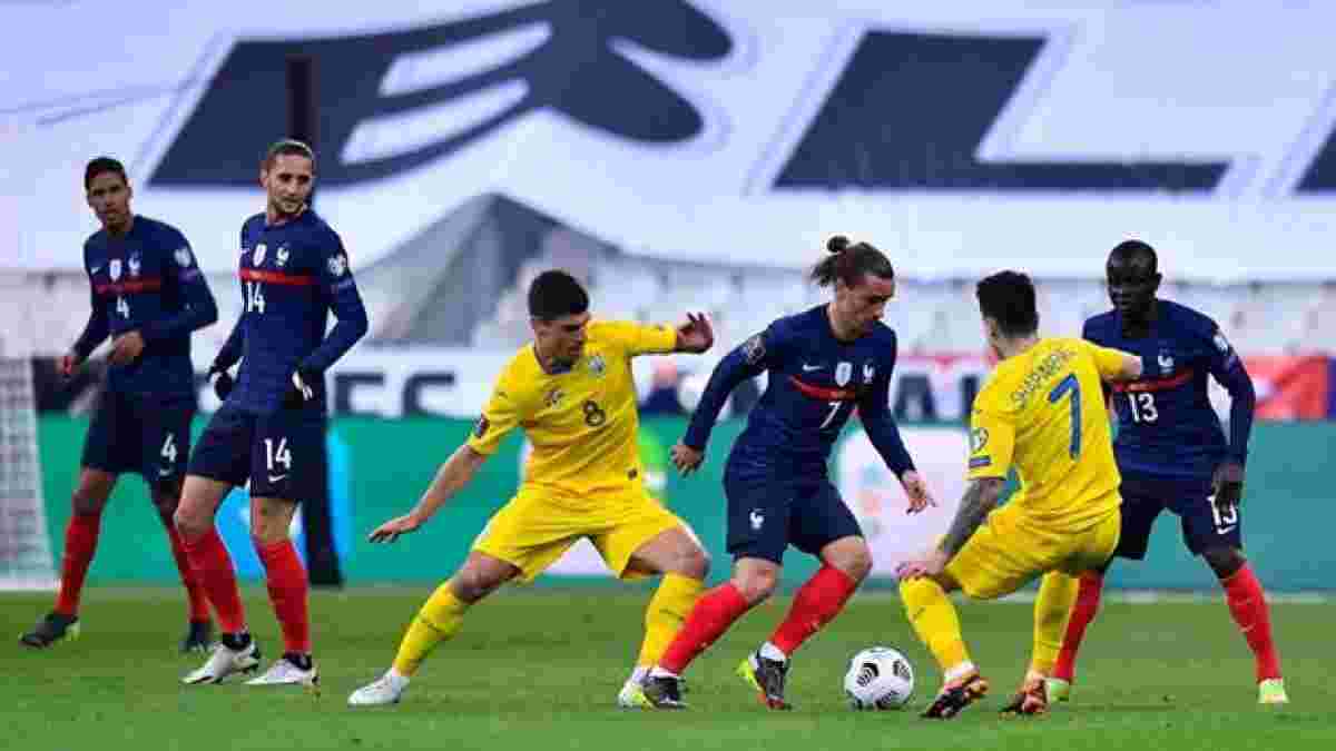 Україна – Франція: Грозний виокремив проблеми французів перед матчем відбору до ЧС-2022