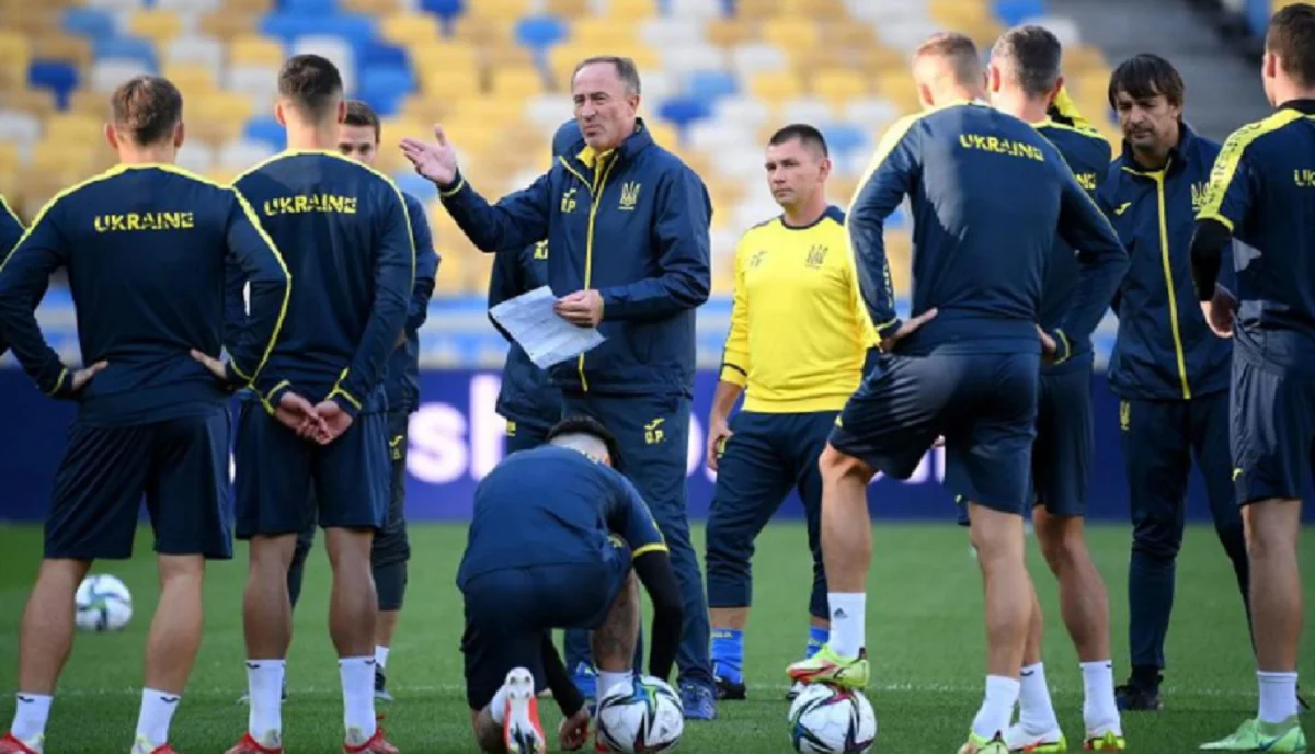 Сборная Украины / Фото П. Кубанова