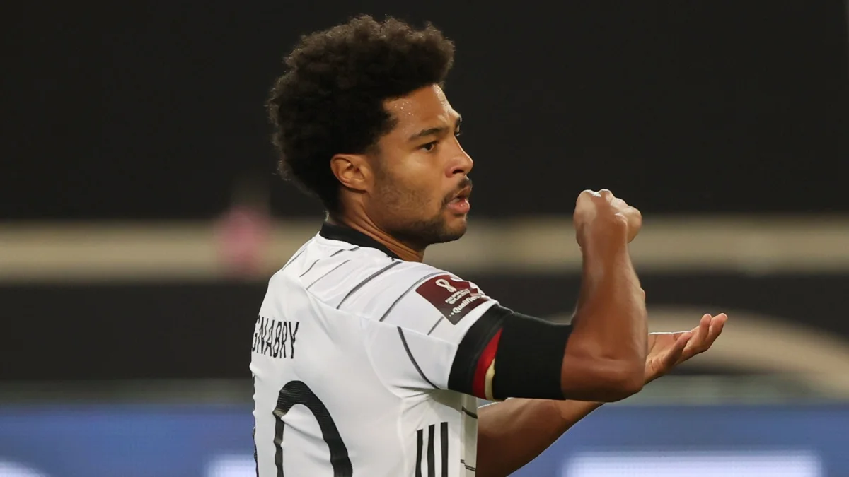 Серж Гнабрі оформив дубль у ворота Вірменії / Twitter ФІФА